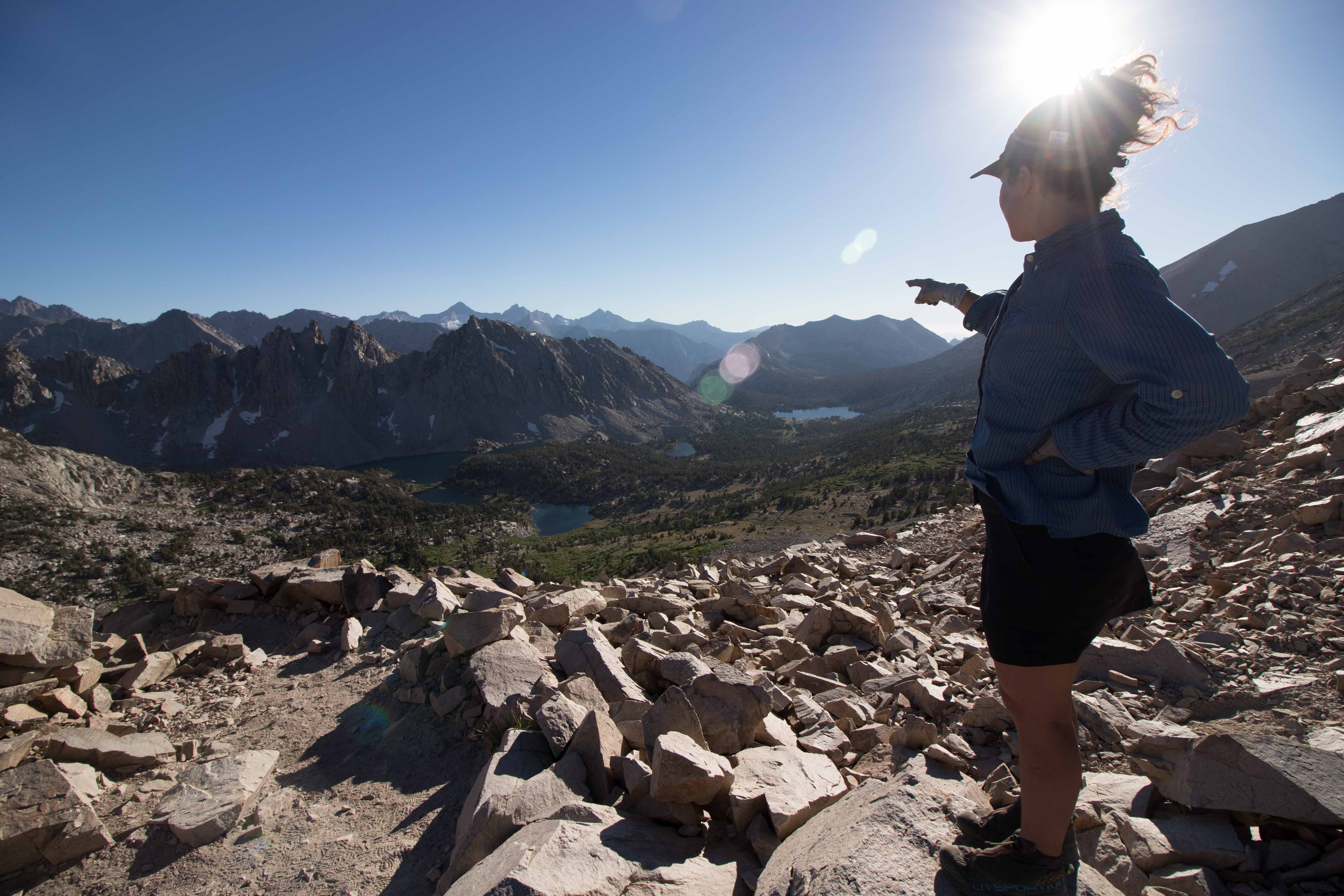 One of Mary Clapp's field sites in Sequoia/Kings Canyon NP 2016