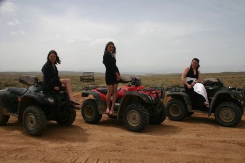 Ladies of Chicken Camp, Wyoming 2008